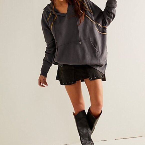 FREE PEOPLE We The Free In The Light Hoodie NWT - Picture 2 of 4